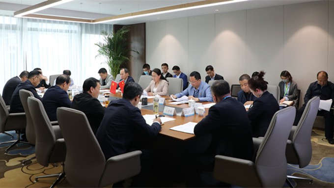 省政府国资委党委对集团2019年度党建工作责任制落实情况进行考评