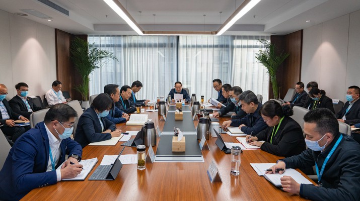 ob欧宝网站召开党委理论中心组（扩大）学习会 专题学习党的十九届六中全会会议精神